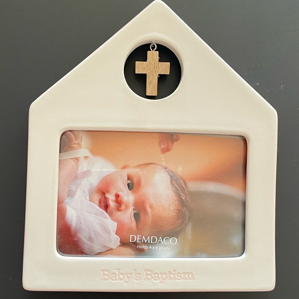 Baby’s Baptism Photo Frame